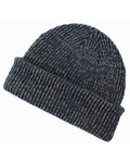 Big Accessories BA524 Ribbed Marled Beanie Front Thumbnail