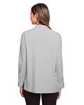 North End NE500W Women's Borough Stretch Performance Shirt Back Thumbnail