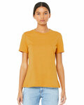 Bella + Canvas B6400 Ladies' Relaxed Jersey Short-Sleeve T-Shirt Front Thumbnail
