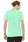bella + canvas 3001cvc unisex heather cvc t-shirt Back Thumbnail