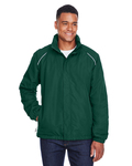 CORE365 88224 Men's Profile Fleece-Lined All-Season Jacket Back Thumbnail