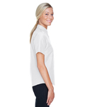 Harriton M580W Ladies' Key West Short-Sleeve Performance Staff Shirt Side Thumbnail