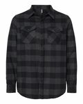 Independent Trading Co. EXP50F Flannel Shirt Front Thumbnail