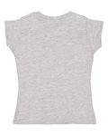 Rabbit Skins 3316 Toddler Girls' Fine Jersey T-Shirt Back Thumbnail