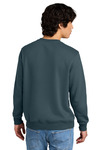 district dt1106 perfect weight ® fleece crew Back Thumbnail