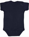 Rabbit Skins 4400 Infant Baby Rib Bodysuit Back Thumbnail