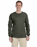 Gildan G240 100% Cotton Long Sleeve T-Shirt Front Thumbnail