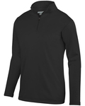 augusta sportswear ag5507 adult wicking fleece quarter-zip pullover Front Thumbnail