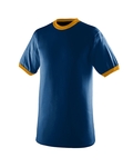 Augusta Sportswear 710 Ringer T-Shirt Front Thumbnail