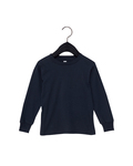 Bella + Canvas 3501T Youth Toddler Jersey Long Sleeve T-Shirt Front Thumbnail