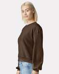 american apparel rf494 ladies' reflex fleece crewneck sweatshirt Side Thumbnail