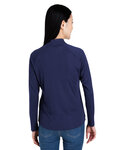 core365 ce418w ladies' origin performance pique quarter-zip Back Thumbnail