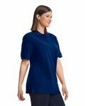 Gildan 85800 Unisex Midweight Double Pique Polo Side Thumbnail