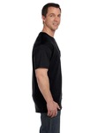 hanes 5190p adult beefy-t® with pocket Side Thumbnail