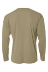 A4 N3165 Cooling Performance Long Sleeve T-Shirt Back Thumbnail