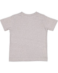 rabbit skins 3391 toddler harborside melange jersey t-shirt Back Thumbnail
