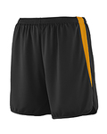 augusta sportswear 345 adult wicking polyester short Front Thumbnail