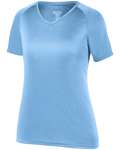 Augusta Sportswear 2792 Ladies Attain Wicking Raglan Sleeve Tee Front Thumbnail