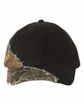 kati lc4bw camo with barbed wire embroidery cap Front Thumbnail