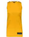 Augusta Sportswear 1732 Ladies Step-Back Basketball Jersey Front Thumbnail