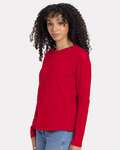 next level 3911nl ladies' relaxed long sleeve t-shirt Side Thumbnail