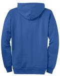 Port & Company PC90ZHT Tall Essential Fleece Full-Zip Hooded Sweatshirt Back Thumbnail
