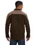 dri duck 5089t men's 100% cotton 12oz canvas/3oz polyfill insulation tall horizon jacket Back Thumbnail