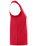 augusta sportswear 1203 girls poly/spandex solid racerback tank Side Thumbnail