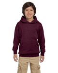 Hanes P473 Youth 7.8 oz. EcoSmart® 50/50 Pullover Hooded Sweatshirt Side Thumbnail