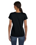 Fruit of the Loom L3930R Ladies HD Cotton ™ 100% Cotton T-Shirt Back Thumbnail