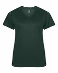 Badger Sport 4062 Ultimate Softlock Women's V Neck Tee Front Thumbnail