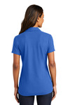 port authority lk867 ladies c-free ™ cotton blend pique polo Back Thumbnail