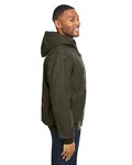 dri duck 5034 men's laramie canvas hooded jacket Side Thumbnail