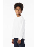 Bella + Canvas 3511Y Youth 6 oz Heavyweight Long Sleeve T-Shirt Side Thumbnail