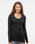 Boxercraft BW1301 Women's Cuddle Wrap Top Front Thumbnail
