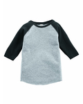 rabbit skins rs3330 toddler baseball fine jersey tee Front Thumbnail