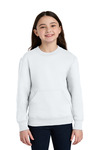 Port & Company PC78YPKT Port & Co ™ Youth Core Fleece Crewneck Pocket Sweatshirt Front Thumbnail