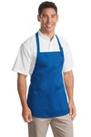 port authority a510 medium-length apron with pouch pockets Front Thumbnail