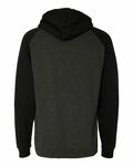 Independent Trading Co. IND40RP Raglan Hooded Sweatshirt Back Thumbnail