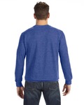 anvil 72000 adult crewneck french terry Back Thumbnail