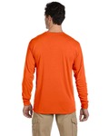 Jerzees 21ML Adult 5.3 oz. DRI-POWER® SPORT Long-Sleeve T-Shirt Back Thumbnail