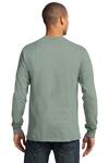 Port & Company PC61LS Long Sleeve Essential Tee Back Thumbnail