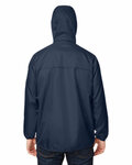 Team 365 TT77 Adult Zone Protect Packable Anorak Jacket Back Thumbnail
