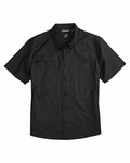 dri duck 4451dd men's craftsman ripstop short-sleeve woven shirt Front Thumbnail