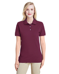 Jerzees 443WR Ladies' 6.5 oz. Premium 100% Ringspun Cotton Piqué Polo Back Thumbnail