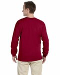 Gildan G240 100% Cotton Long Sleeve T-Shirt Back Thumbnail