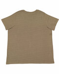 LAT 3816 Ladies' Curvy Fine Jersey T-Shirt Back Thumbnail