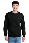 port & company pc78pkt core fleece crewneck pocket sweatshirt Front Thumbnail