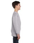 gildan g540b youth heavy cotton ™ 100% cotton long sleeve t-shirt Side Thumbnail