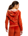 us blanks us565 ladies' velour full-zip hoodie Back Thumbnail